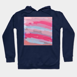 Thru the Desert Abstract Painting Hoodie